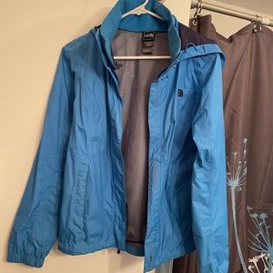 The North Face rain jacket
